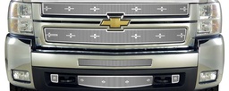 [24-124] 2007-2010 Chev Silverado 2500-3500 (New Body Style), Without Licence Plate, Bumper Screen Included