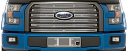 [24-4363] 2016-2017 Ford F150 XLT and Lariat (Billet Grill), With Appearance Package, Without Technology Package, Without Licence Plate, With Block Heater, Bumper Screen Included