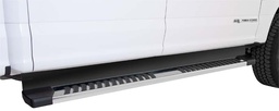 [40-4012-3] 2017-2024 Ford F250-450 Crew Cab (OEM 6" Chrome Tubular Step Bar 87"&96") - Black Aluminum Step Board Filler